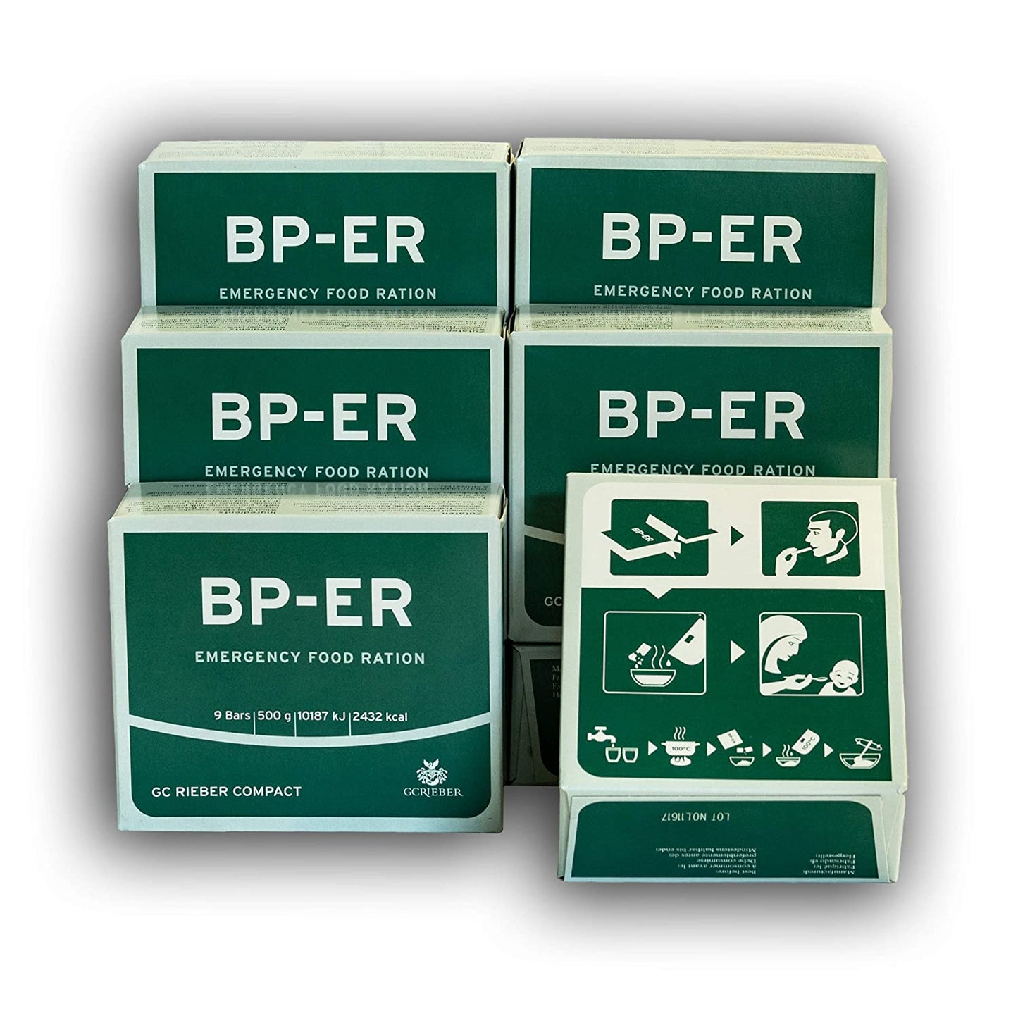 מנת חירום BP-ER - מזון חירום קומפקטי, עמיד וקל משקל BP-ER
