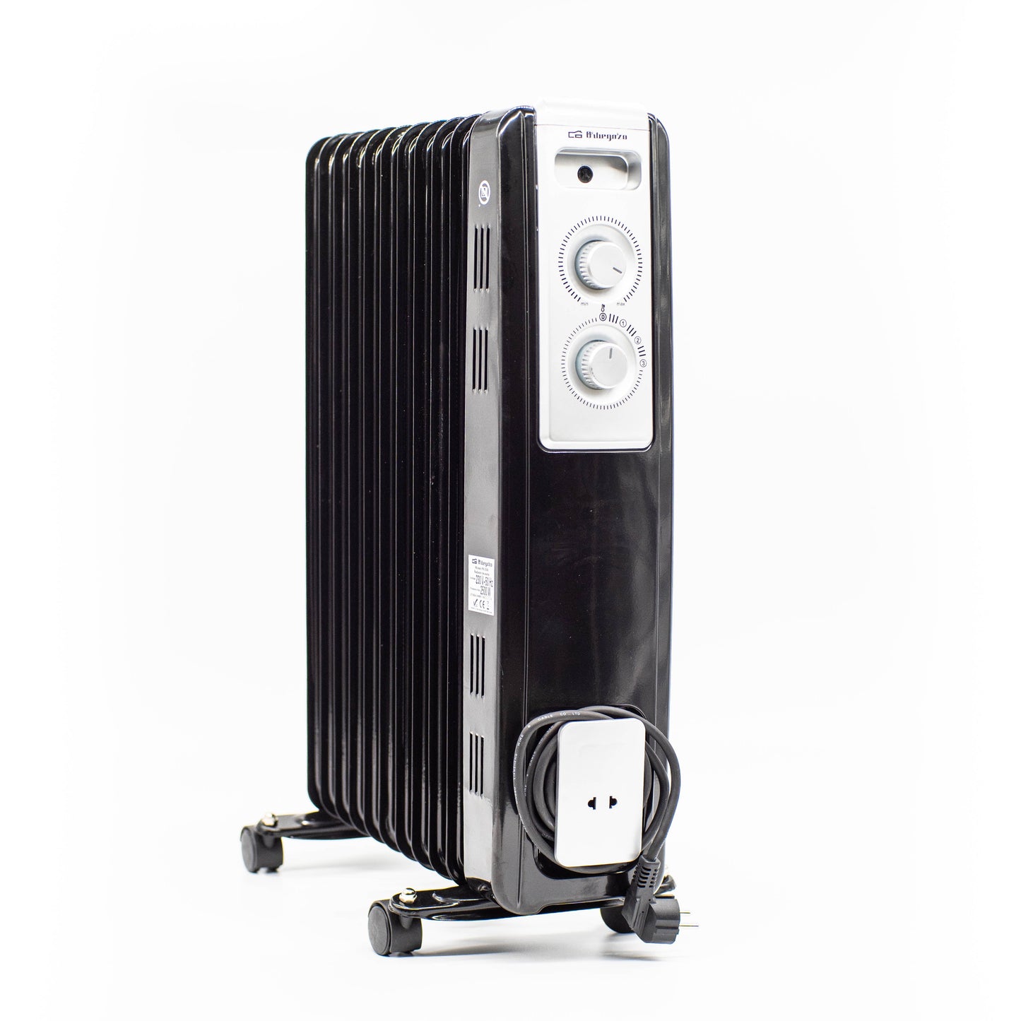מחמם שמן רדיאטור שמן פרימיום - 2500 W (B-stock) - דוד חירום - דוד שמן