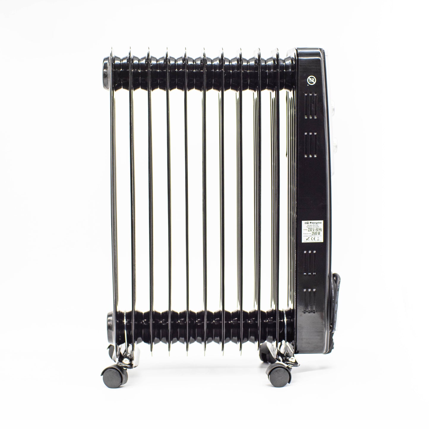 מחמם שמן רדיאטור שמן פרימיום - 2500 W (B-stock) - דוד חירום - דוד שמן