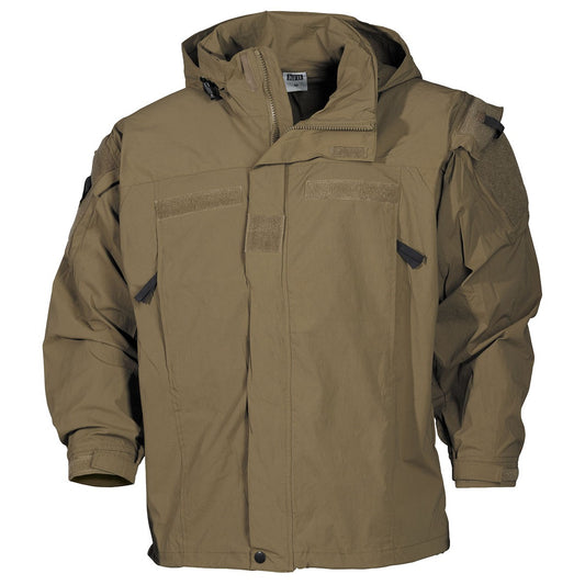 US soft shell jacket, coyote tan, GEN III, level 5