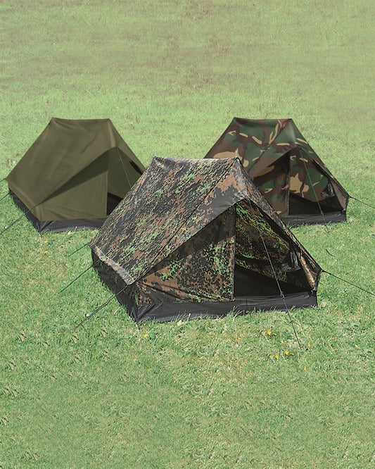 אוהל 2 אנשים "Mini Pack Super" בצבע זית