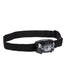 Battery head lamp LED Premium with 200 lumens, white & red, waterproof