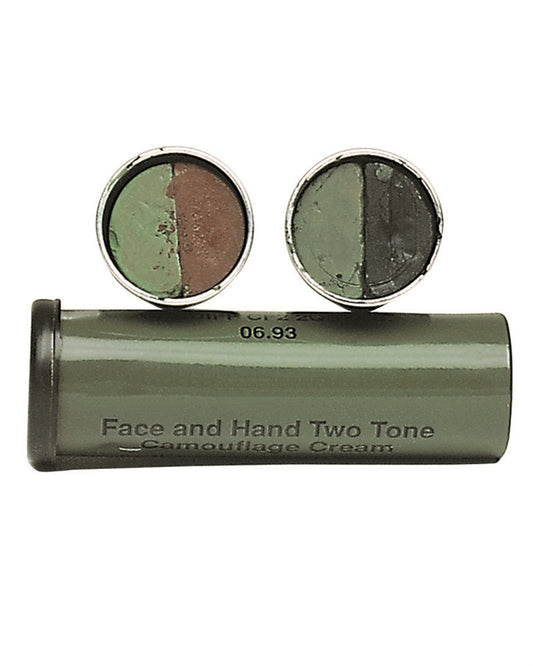 Camouflage make-up pencil brown-olive camouflage, infrared reflecting