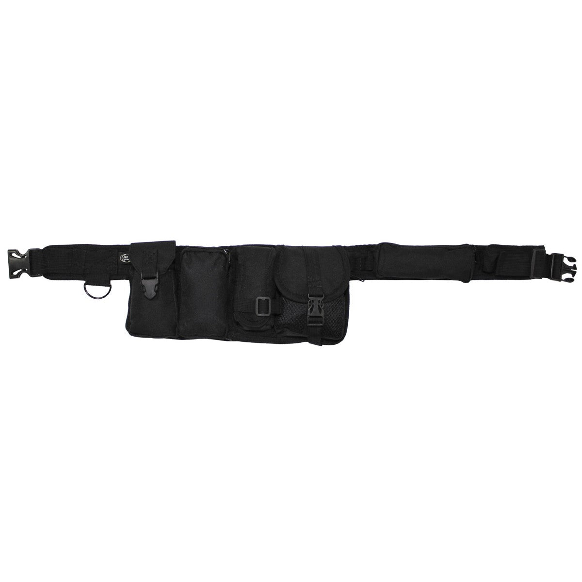 Hip belt, with 6 pockets, approx. 5.5 cm, black