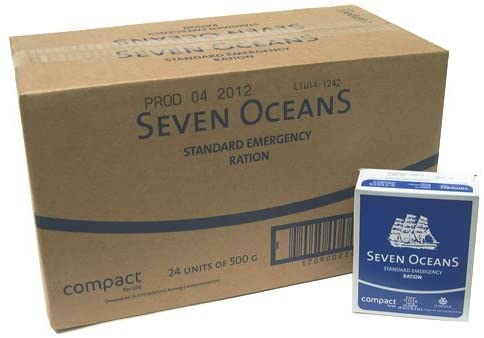 Emergency Food Seven Oceans Similar to BP-ER BPER Survival Food Pack 24 x 500g