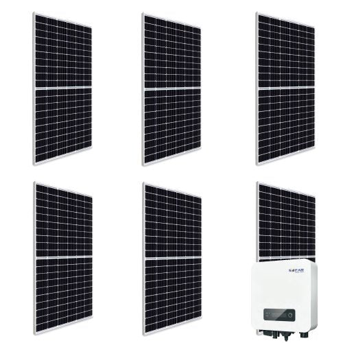 Balcony power plant complete package 2430 Wp photovoltaic system