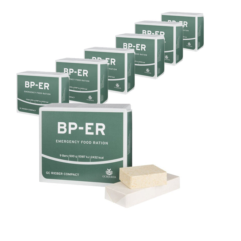 Emergency ration BP-ER 28 days approx. 60000kcal - Compact, durable, light emergency food BP-ER