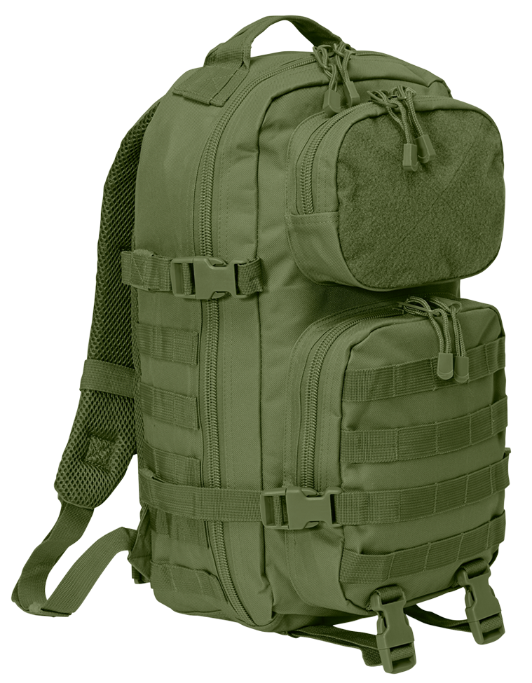 תיק גב Molle US Combat Backpack Olive Tactical Cooper PATCH בינוני
