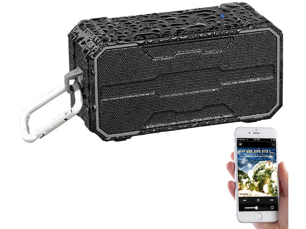 רמקול - רדיו חירום - תיבת חירום - תיבת בלוטות' - תיבת רמקול - נגן MP3 - רדיו נייד / תיבת נגינה ניידת - רמקול דיבורית/מערכת דיבורית/פונקציית דיבורית - עמיד למים/עמיד בפני מזג אוויר
